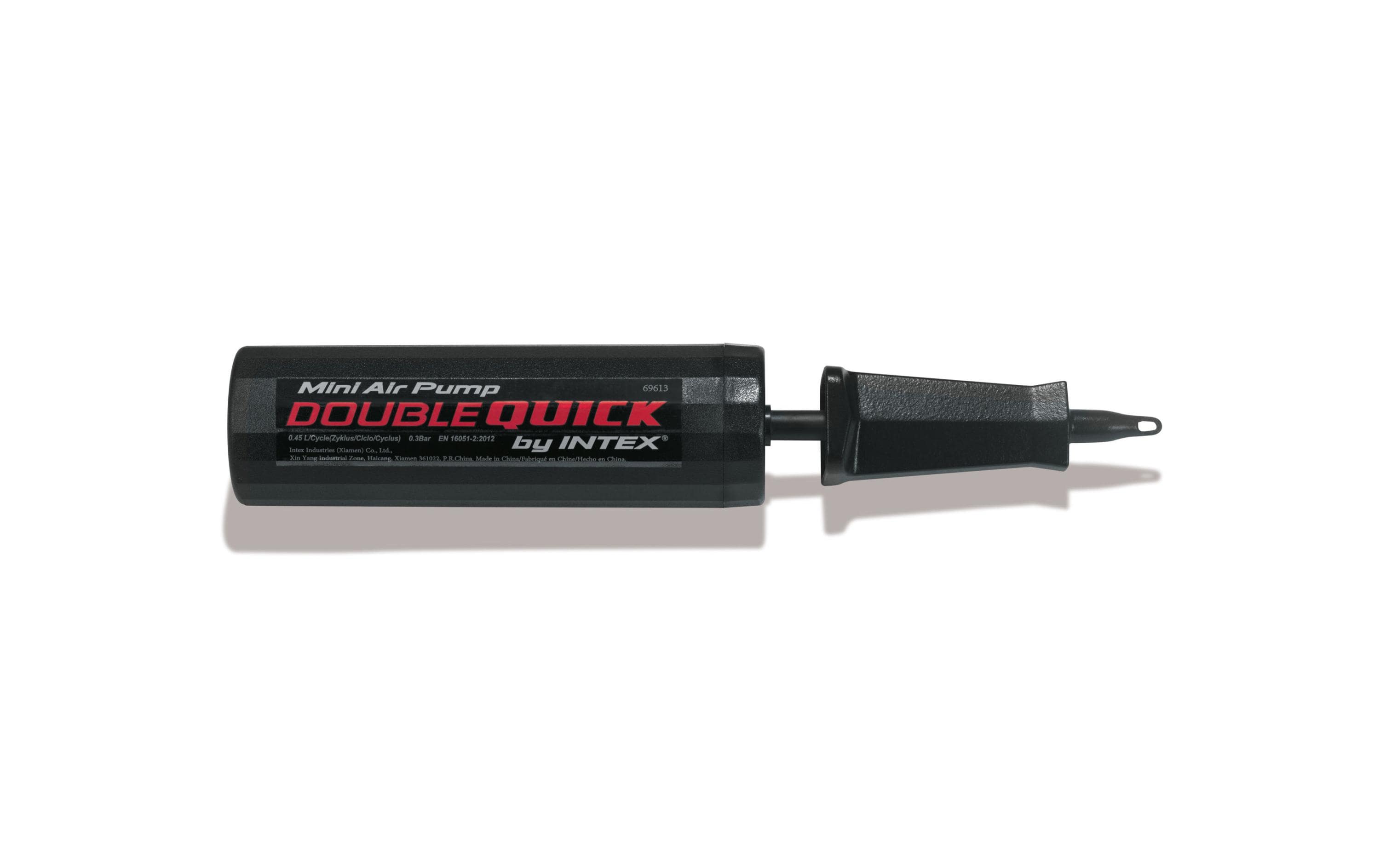 Intex Handpumpe Double Quick Mini Schwarz