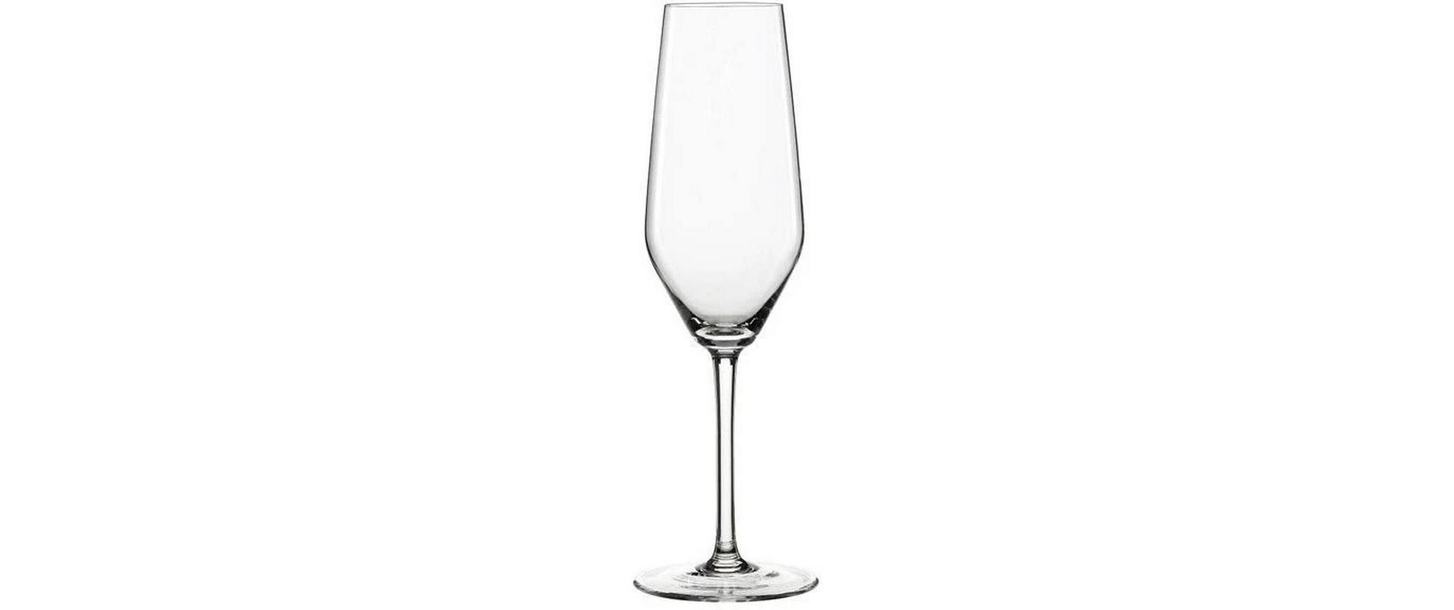 Spiegelau Champagnerglas Style 240 ml, 4 Stück, Transparent
