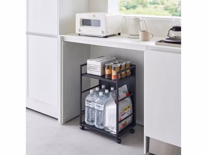 Yamazaki Servierwagen Tower Schwarz