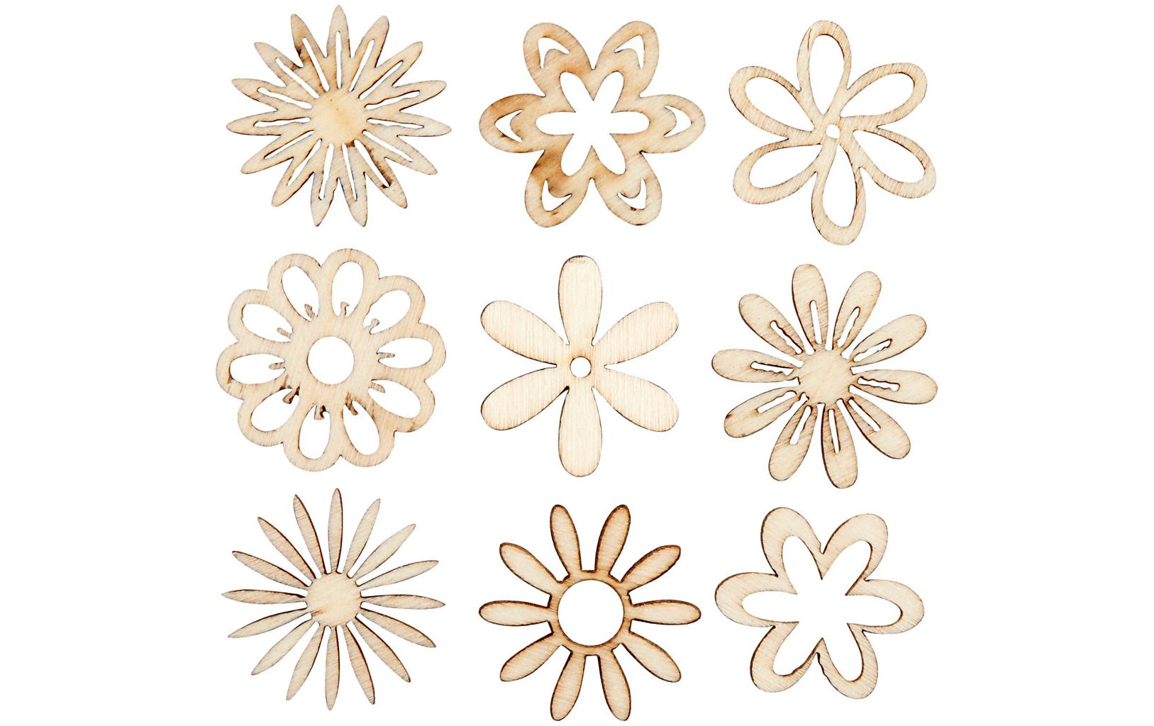 Creativ Company Streudeko Blumen 45 Stück