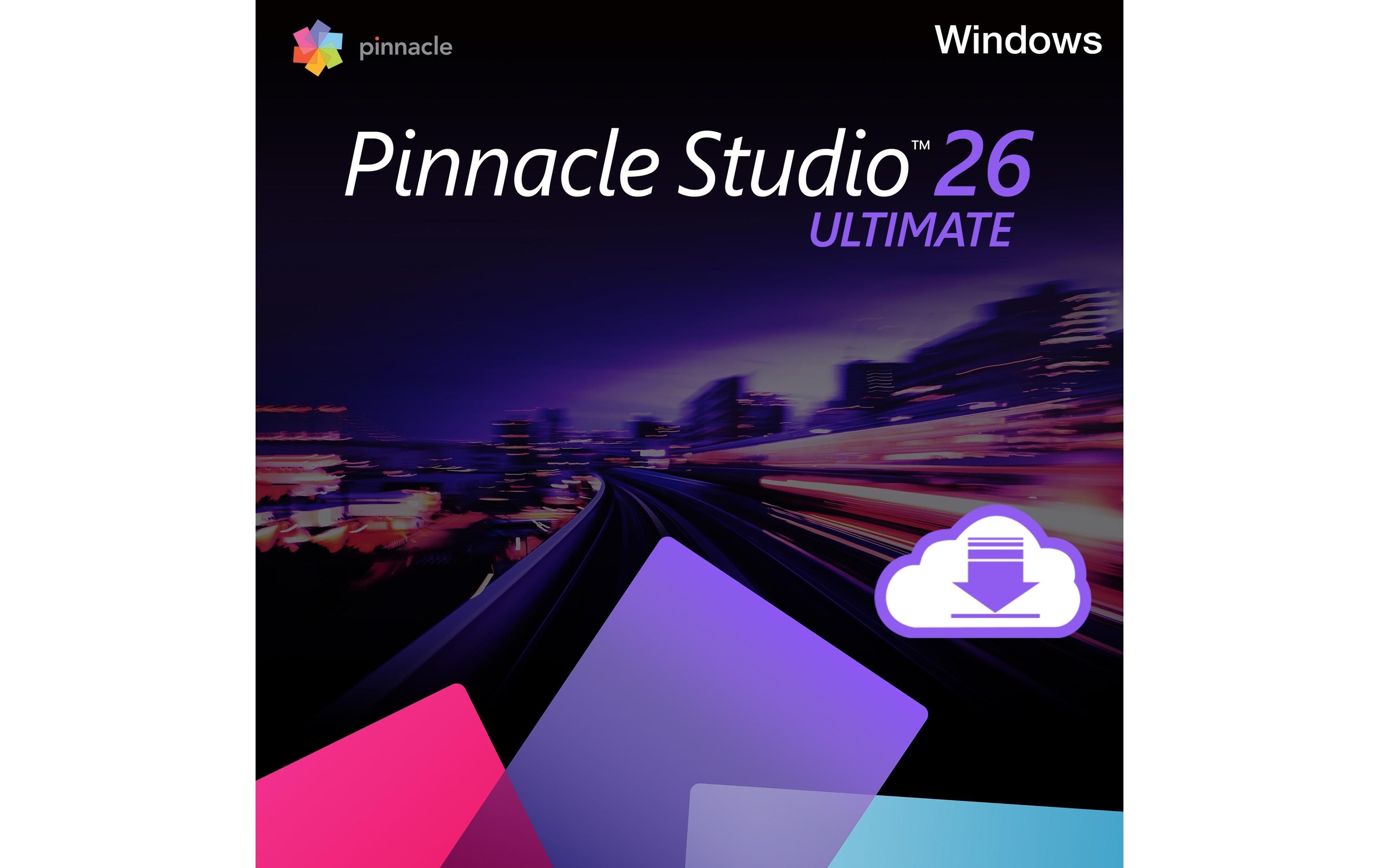 Pinnacle Studio 26 Ultimate ESD, Vollversion Pinnacle Studio 26 Ultimate ESD, Vollversion