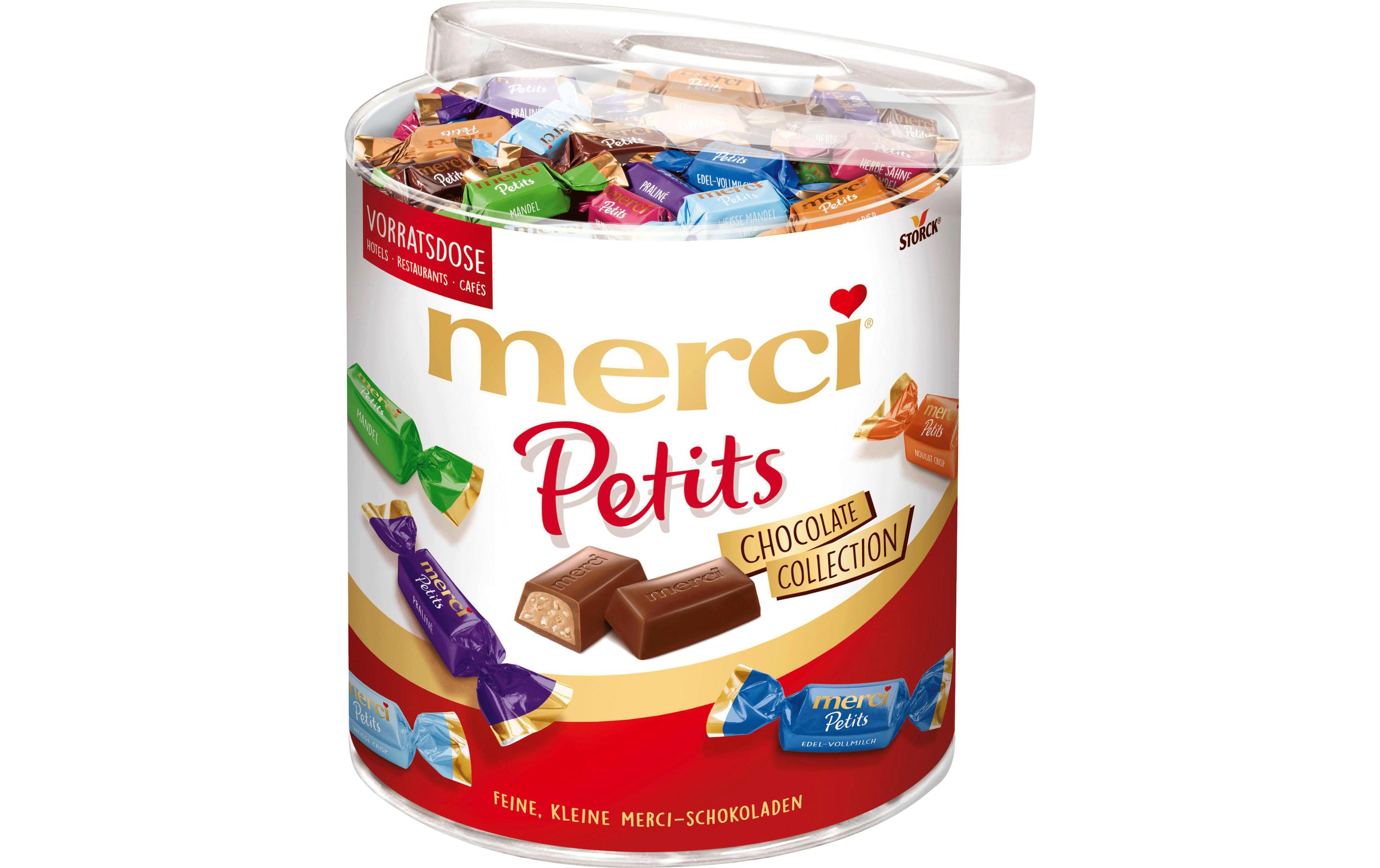 Storck Schokoladen-Pralinen Merci Petits Chocolate Collection1 kg