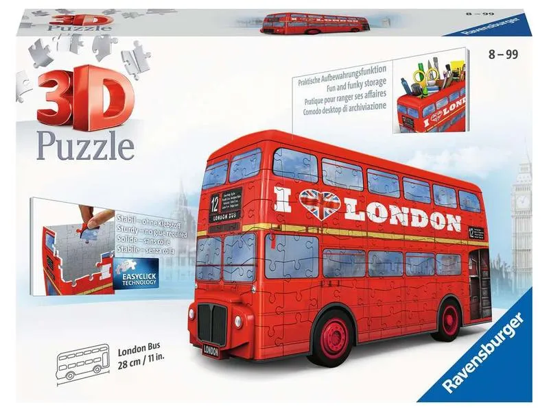 Ravensburger 3D Puzzle London Bus Ravensburger 3D Puzzle London Bus