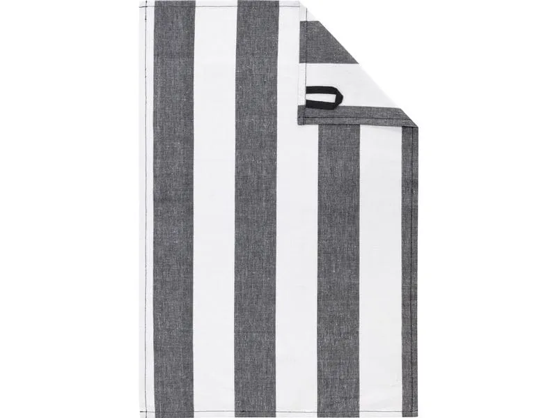 Cawö Geschirrtuch Zoom Blockstreifen Schwarz/Weiss Cawö Geschirrtuch Zoom Blockstreifen Schwarz/Weiss