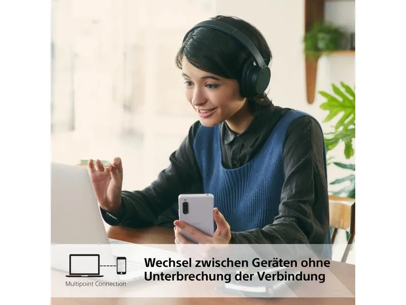 Sony Wireless Over-Ear-Kopfhörer WH-CH720N Schwarz Sony Wireless Over-Ear-Kopfhörer WH-CH720N Schwarz