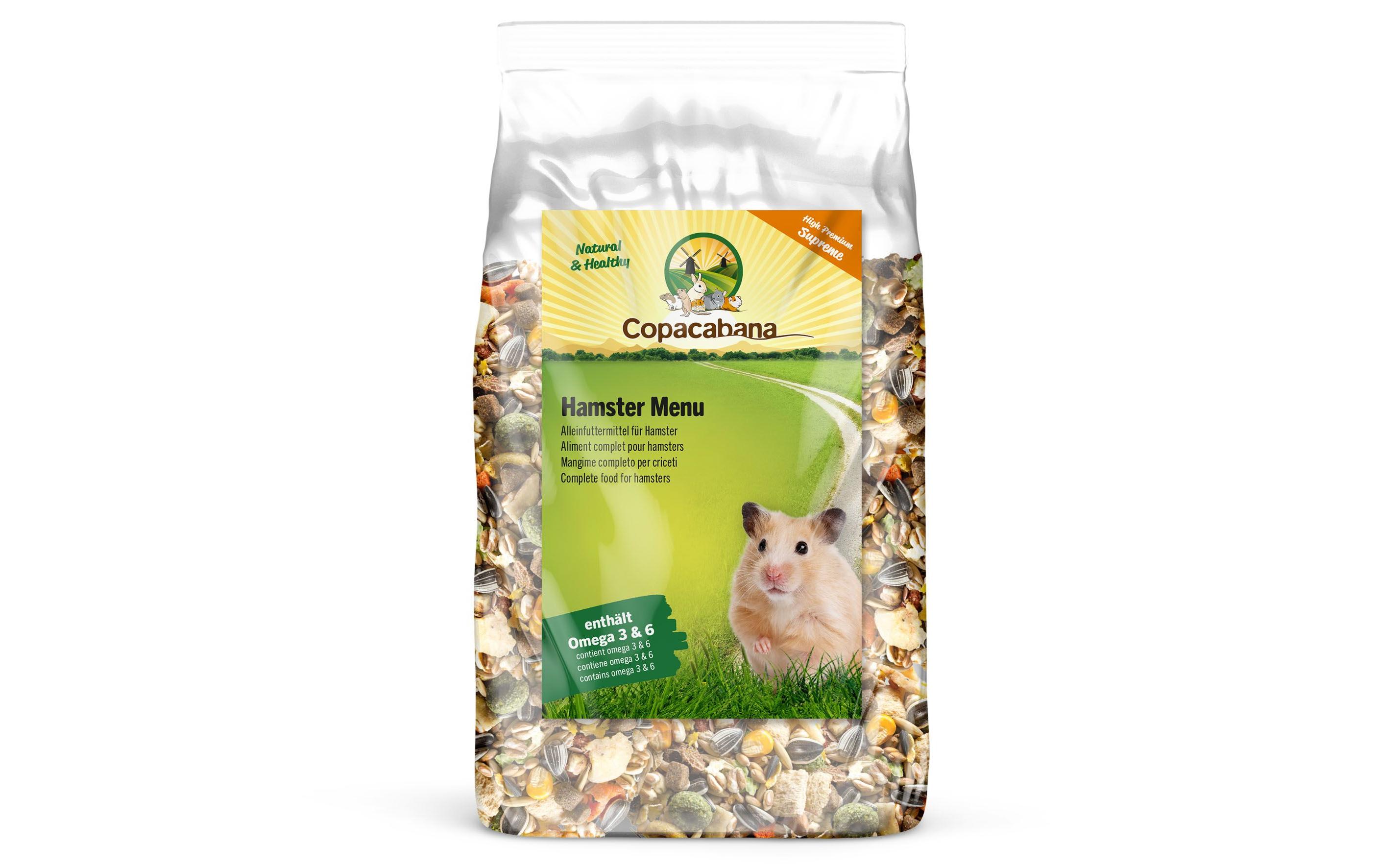 Copacabana Hauptfutter Hamster Menü Supreme, 750 g