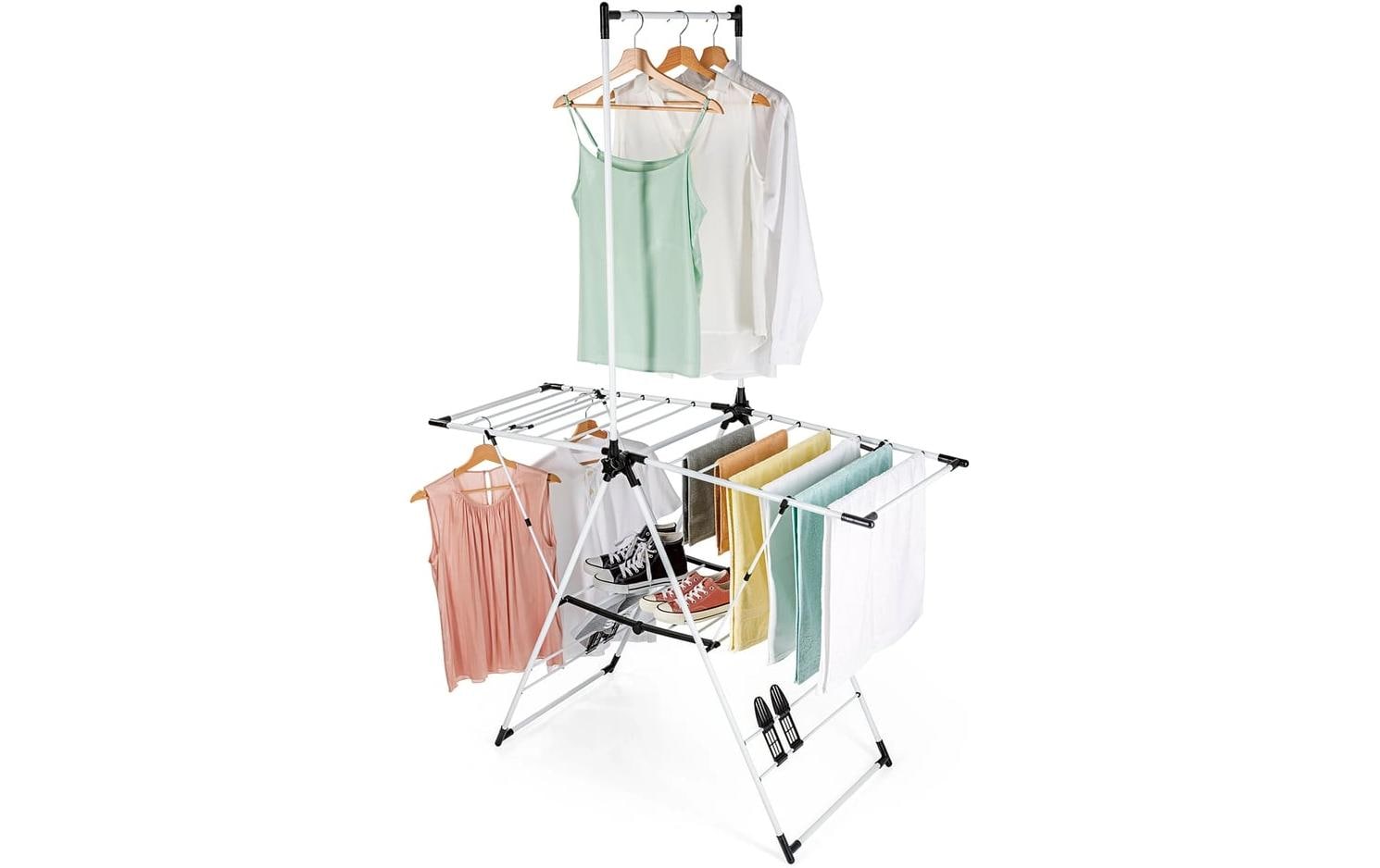 EASYmaxx Standtrockner mit Kleiderstange