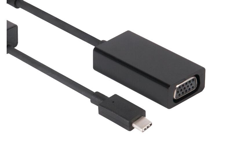 Club 3D Adapter USB 3.1 Type-C – VGA, Aktiv