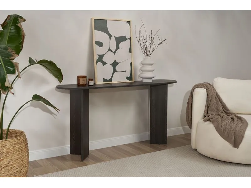Woody Fashion Sideboard Sira Lumiere Black 150 x 75 cm, Schwarz Woody Fashion Sideboard Sira Lumiere Black 150 x 75 cm, Schwarz