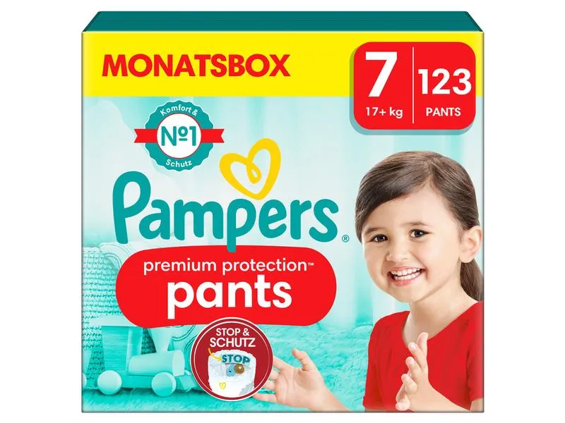 Pampers Windeln Premium Protection Pants Extra Large Grösse 7 Pampers Windeln Premium Protection Pants Extra Large Grösse 7