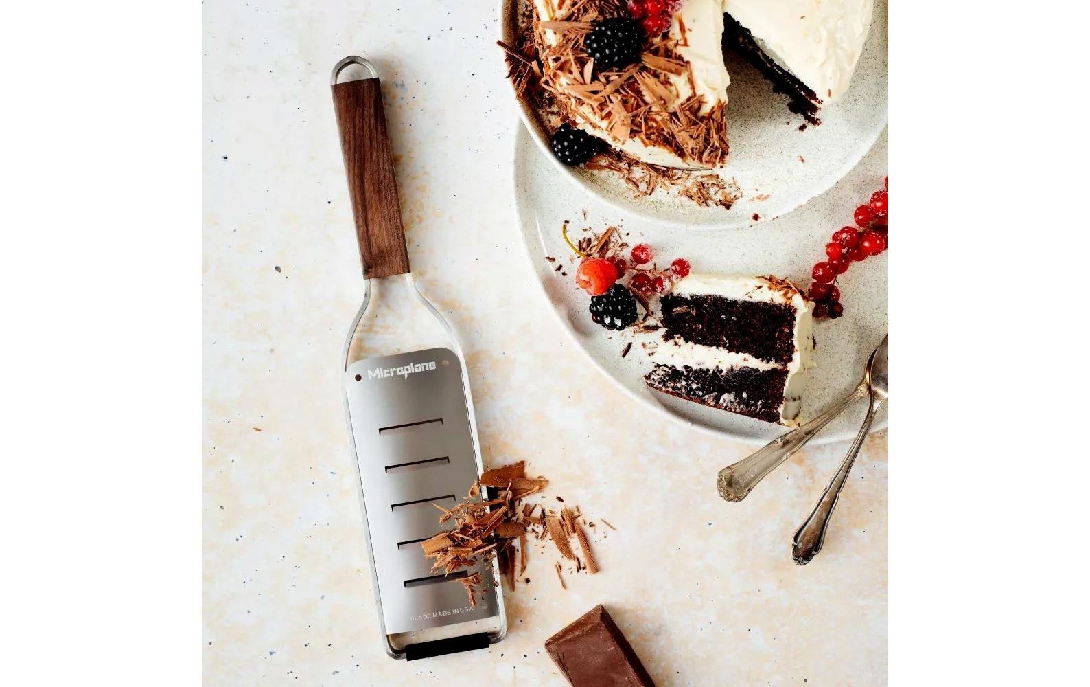 Microplane Master Raspel gross Schneide Silber