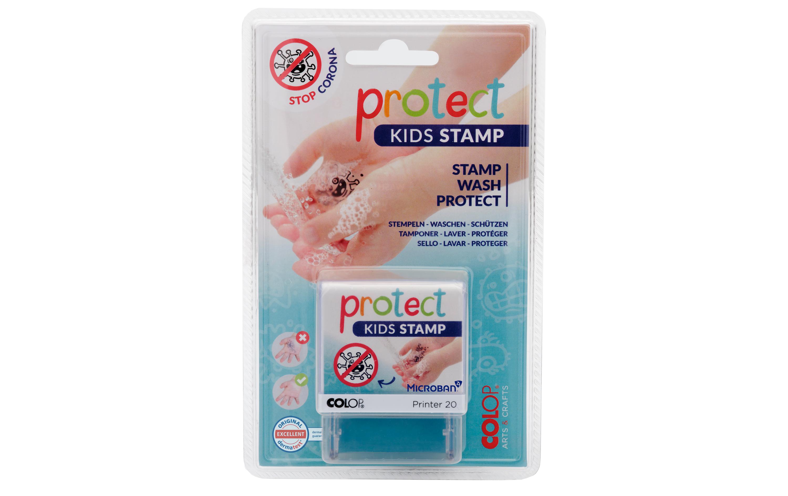 Colop Stempel Protect Kids Stamp Monster, 1 Stück