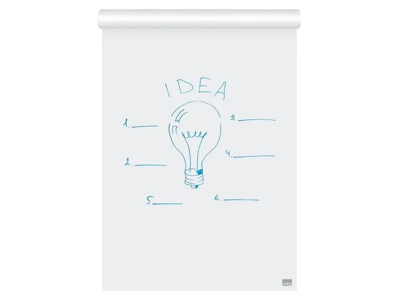 Nobo Flipchart blanko / kariert, 60 x 85 cm, 50 Blatt Nobo Flipchart blanko / kariert, 60 x 85 cm, 50 Blatt