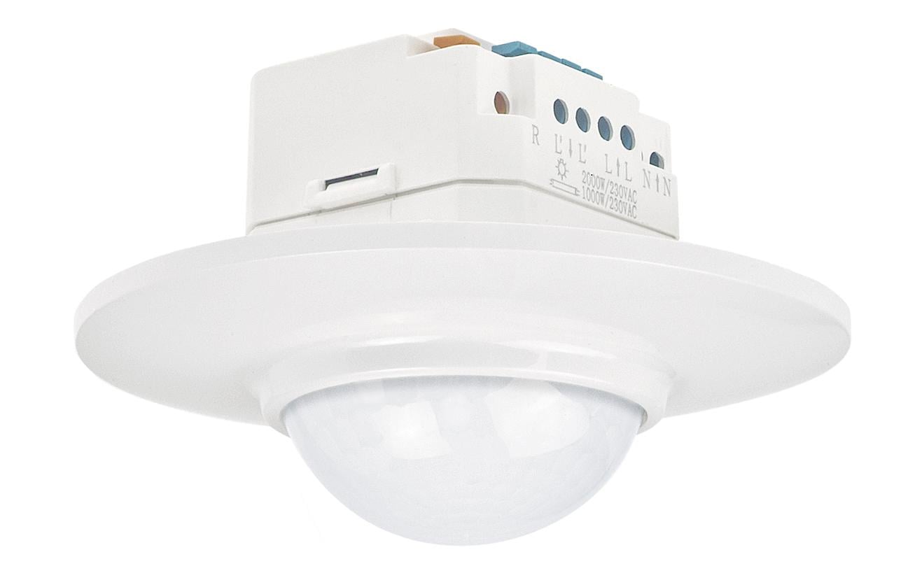 NIKO PIR Bewegungsmelder Swiss Garde 360 Plus IP20, Rund, Weiss