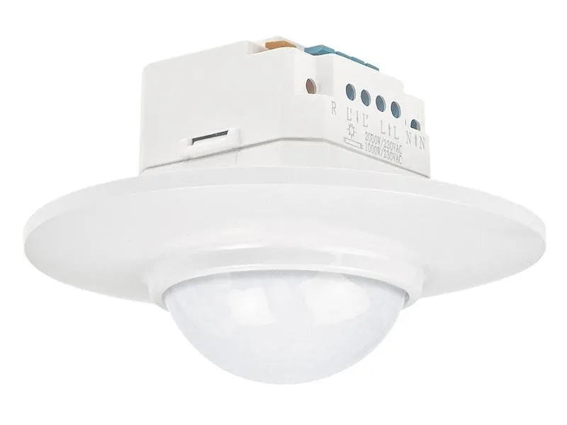 NIKO PIR Bewegungsmelder Swiss Garde 360 Plus IP20, Rund, Weiss NIKO PIR Bewegungsmelder Swiss Garde 360 Plus IP20, Rund, Weiss