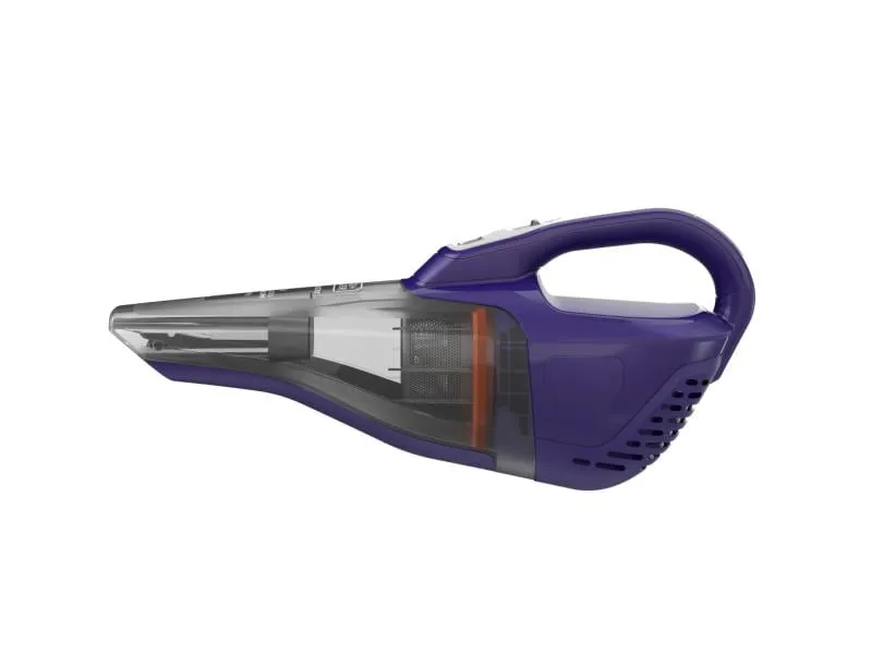 BLACK+DECKER Akku-Handsauger Dustbuster Pet Titanium/Violett BLACK+DECKER Akku-Handsauger Dustbuster Pet Titanium/Violett