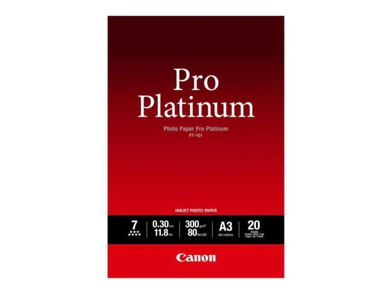 Canon Fotopapier A3 300 g/m² 20 Stück Canon Fotopapier A3 300 g/m² 20 Stück