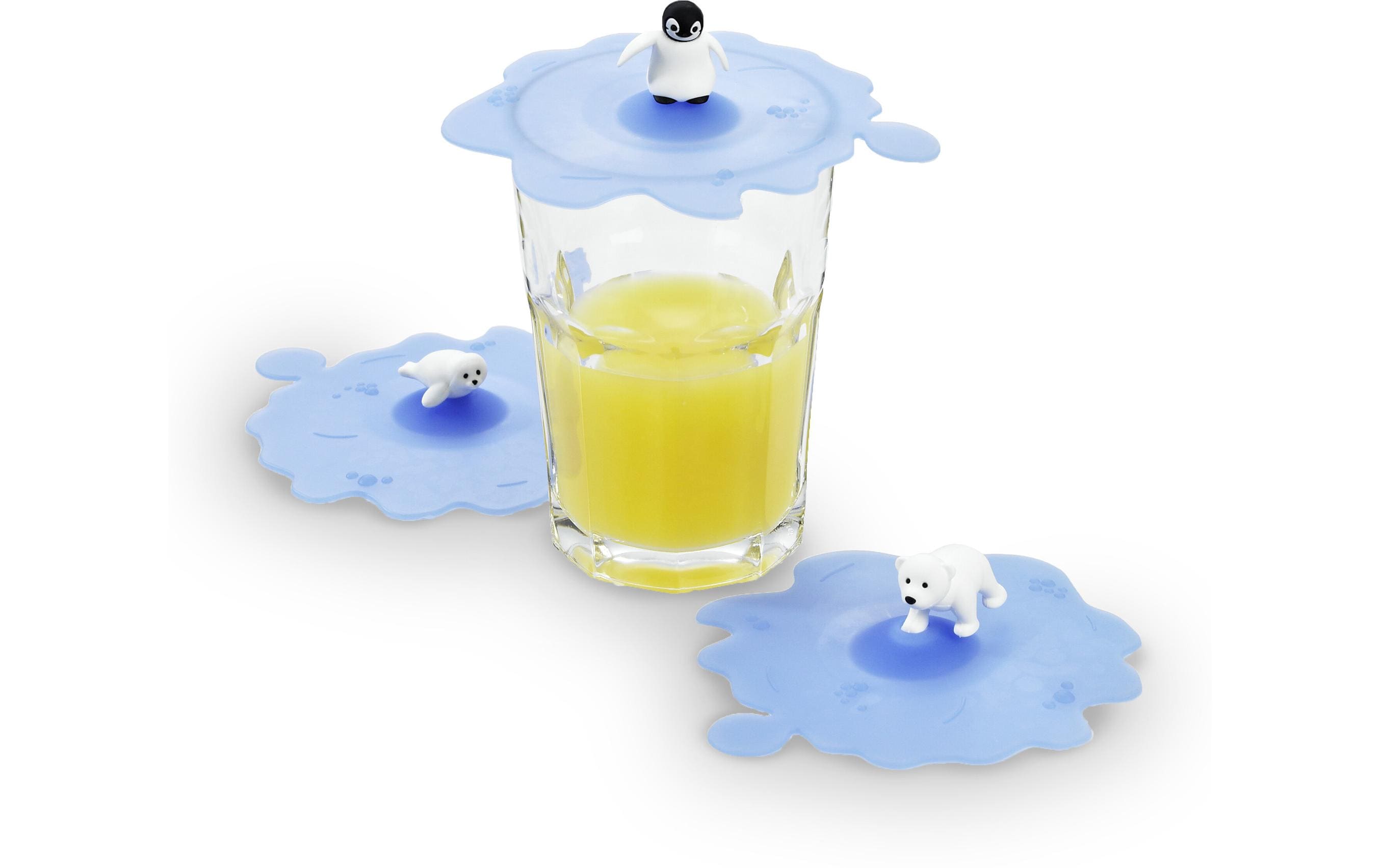 Lurch Glasabdeckung Mein Deckel Arctic Pinguin, Ø 10.5 cm