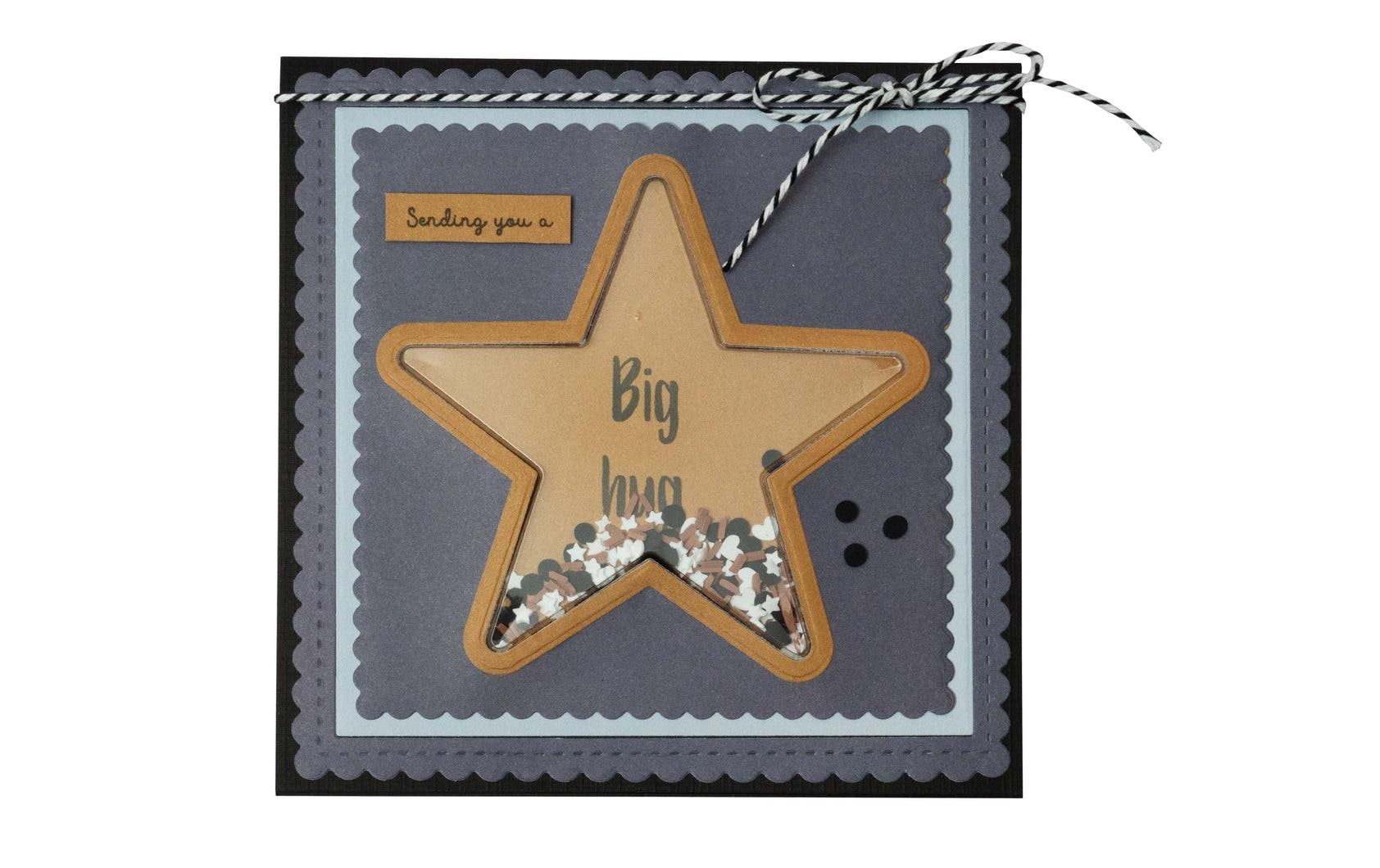 Studio Light Stanzschablone Passepartour 135x135x1 mm, 8 Stück