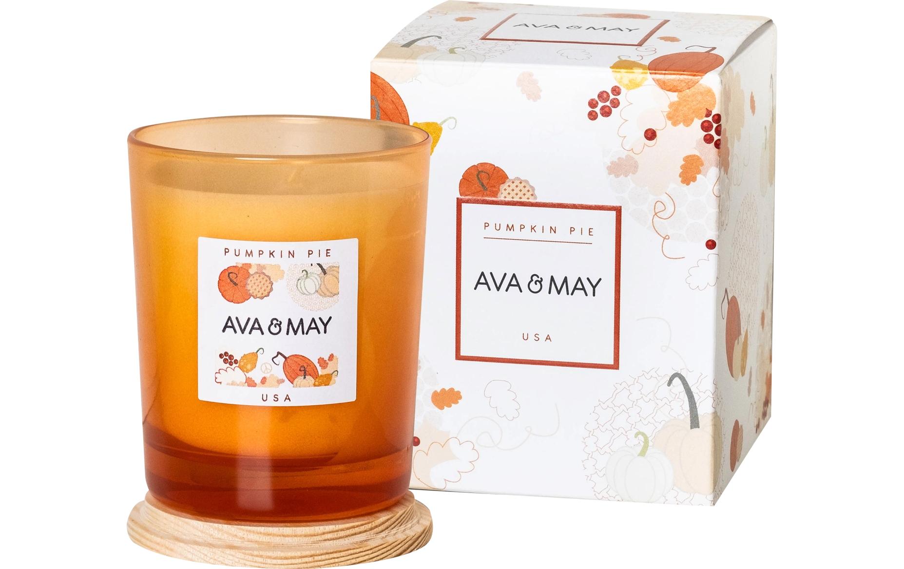 AVA & MAY Duftkerze Pumpkin pie 180 g