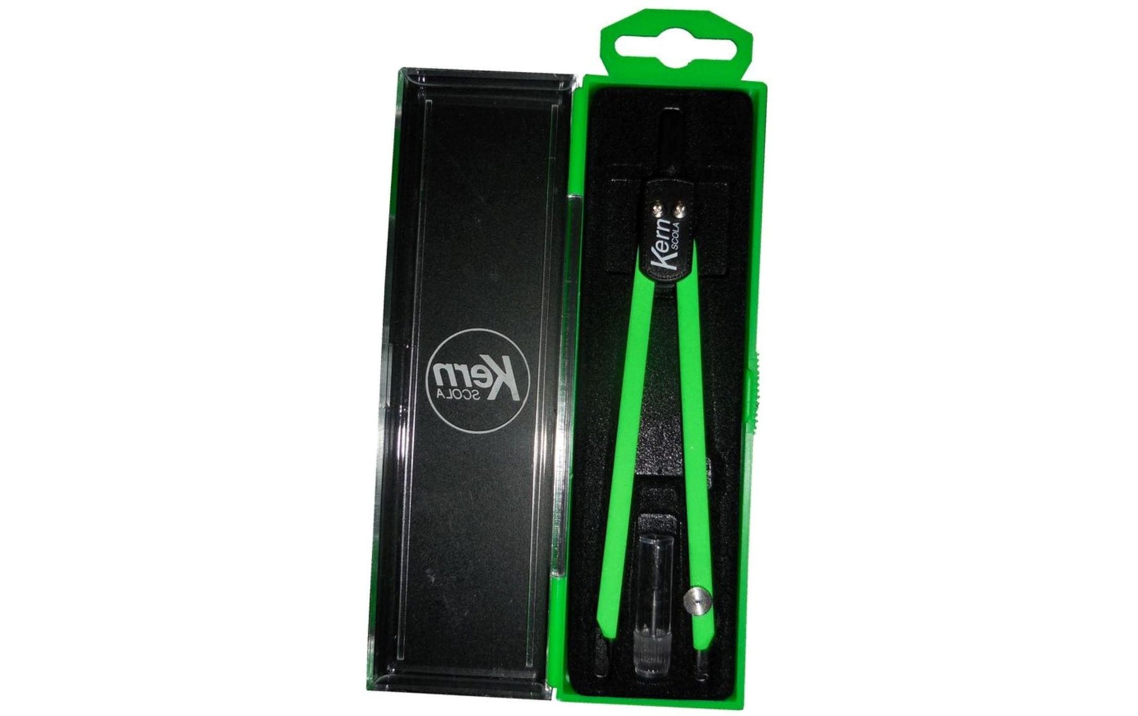 Kern Zirkel KERN Scola 13.5 cm Neongrün Kern Zirkel KERN Scola 13.5 cm Neongrün