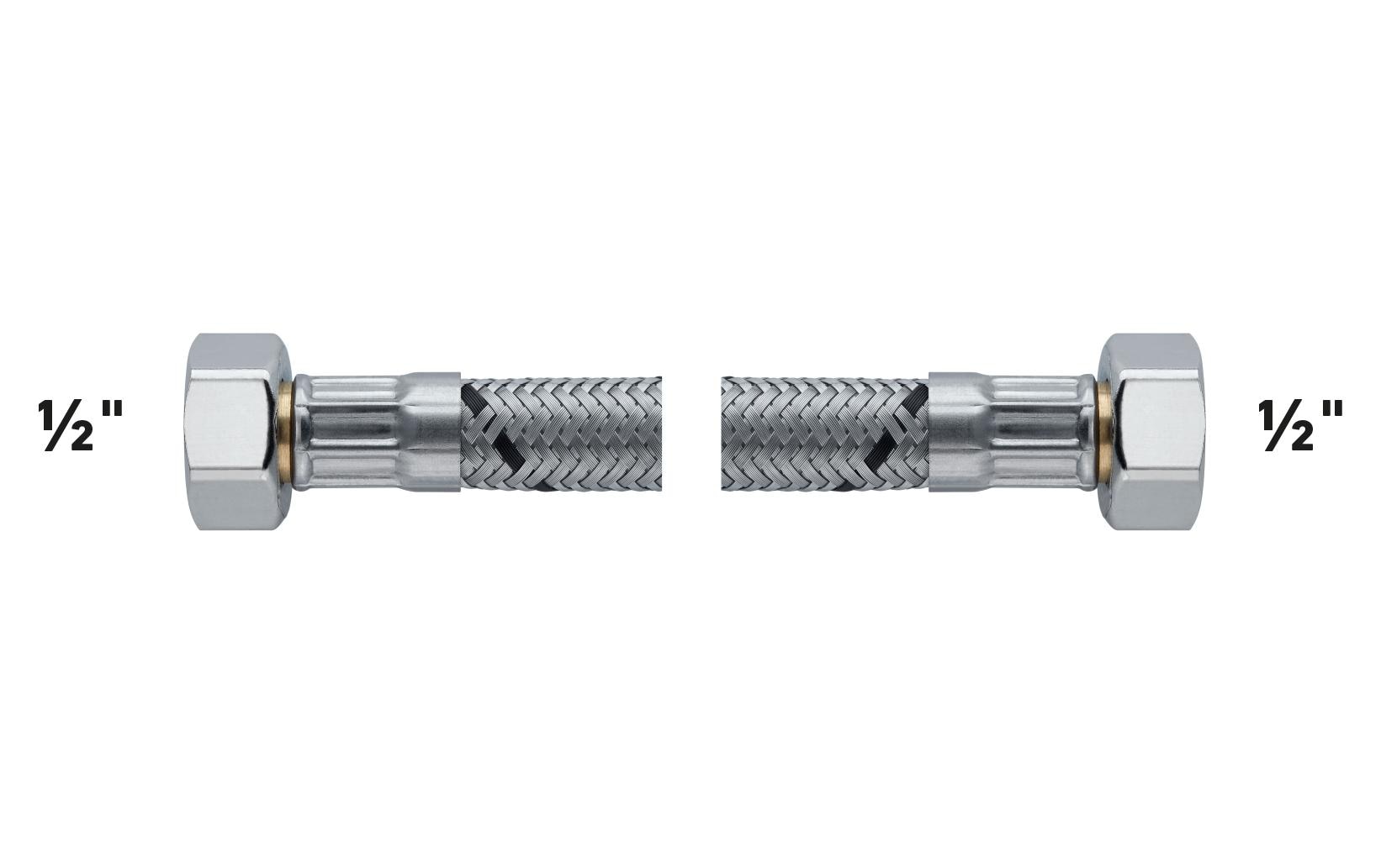 Flexo Anschlussschlauch DN8 IG x IG 1/2 x 1/2 / 50 cm Flexo Anschlussschlauch DN8 IG x IG 1/2 x 1/2 / 50 cm