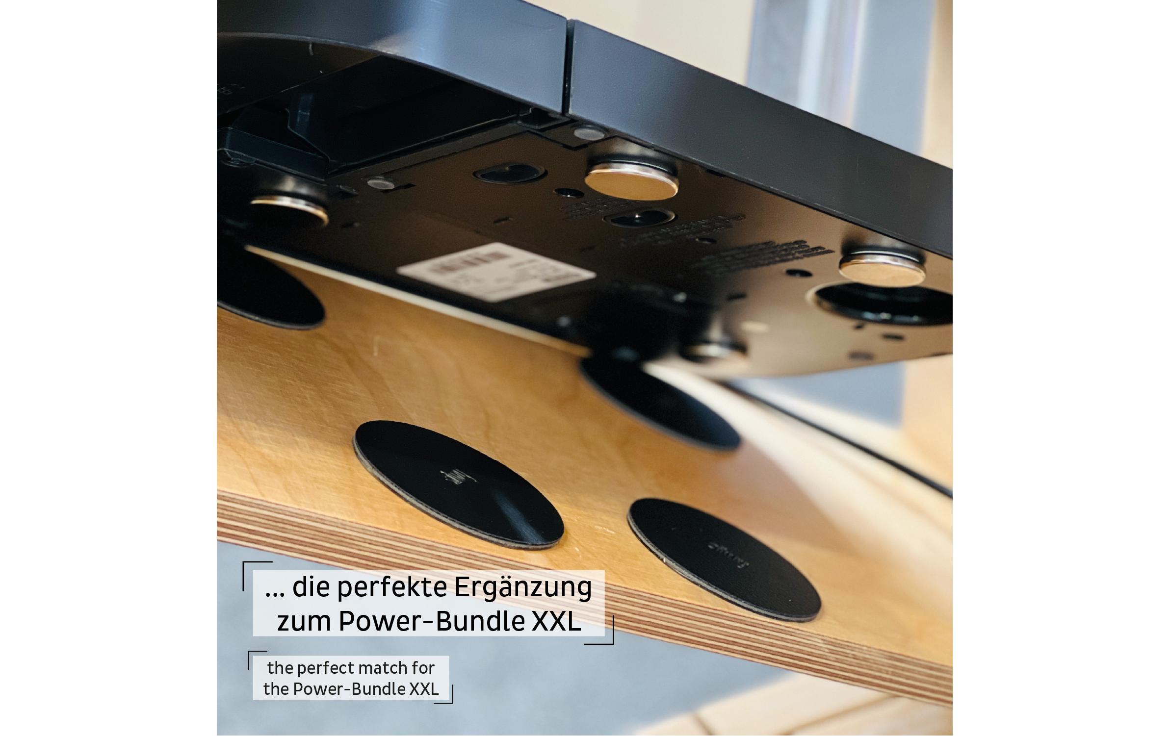 Silwy Metall-Pad Superstrong 1 Stück, Schwarz