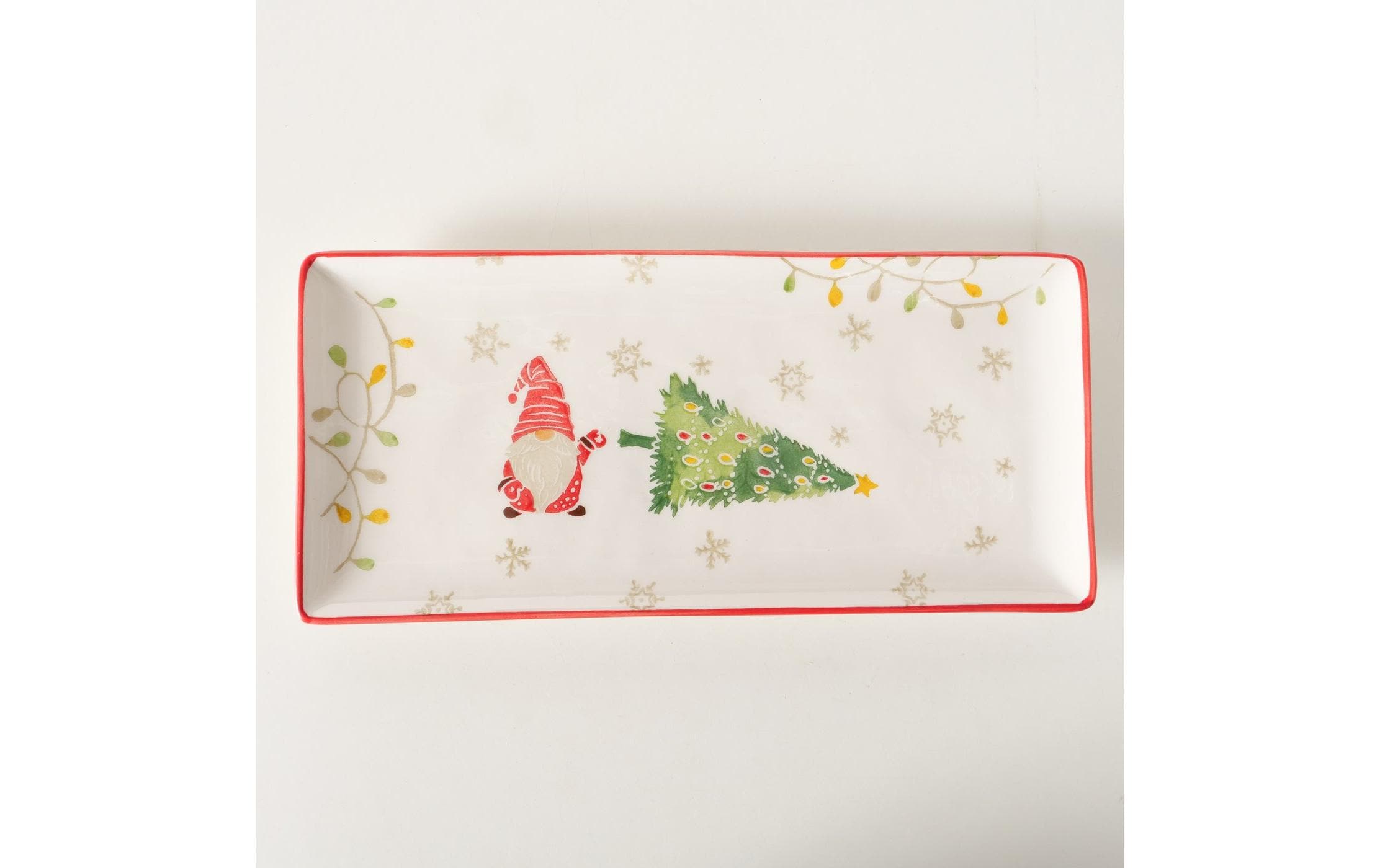 Boltze Servierplatte Noelo Keramik, 35 x 16 cm