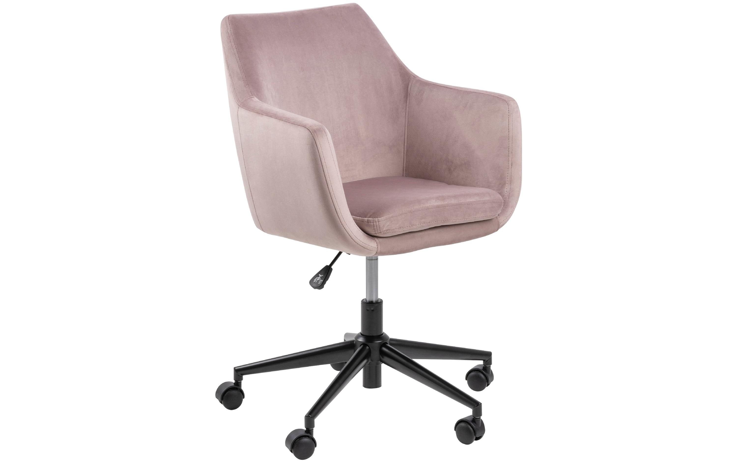 AC Design Bürostuhl Nora, mit Polsterrücken und Armlehnen, Dusty Rose AC Design Bürostuhl Nora, mit Polsterrücken und Armlehnen, Dusty Rose