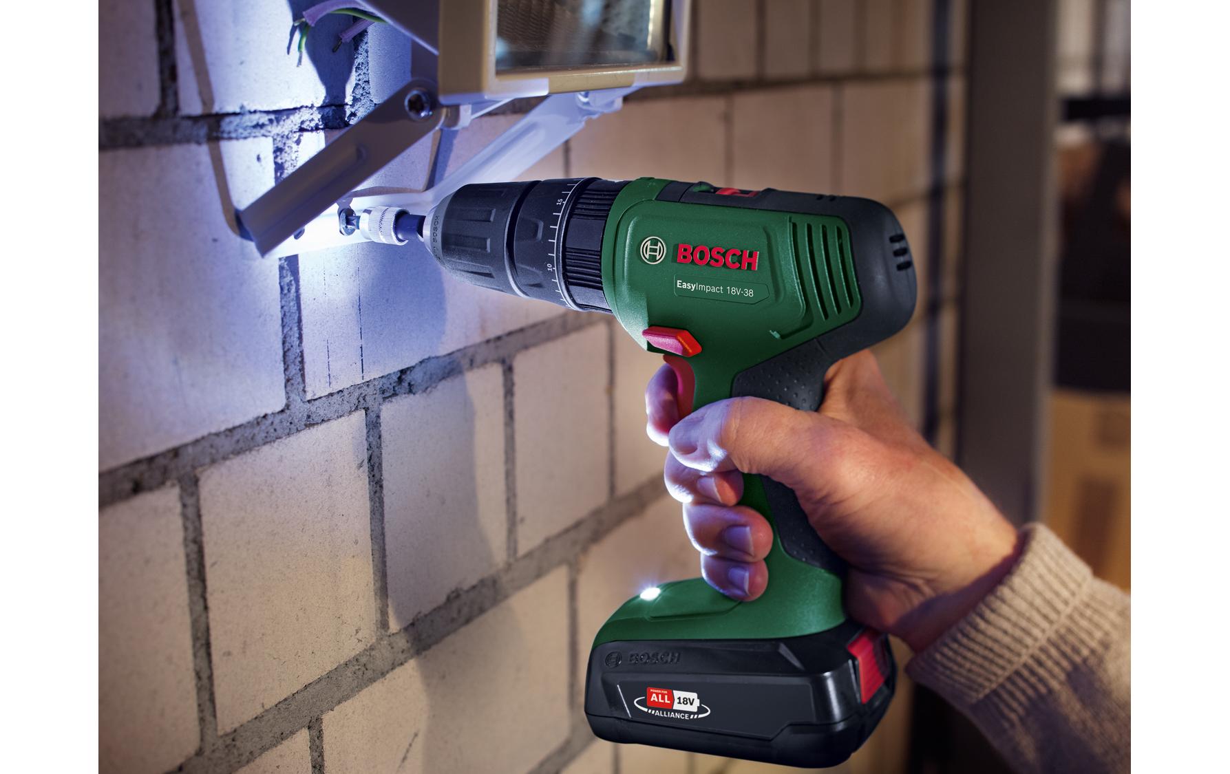 Bosch Akku-Schlagbohrmaschine EasyImpact 18 V-38