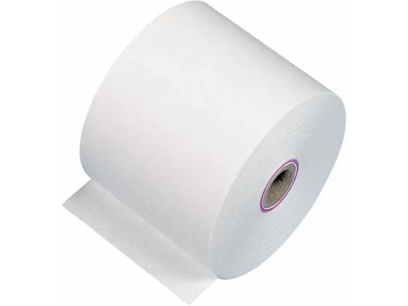 Büromaterial Papierrolle 57 mm Weiss, 5 Rollen Büromaterial Papierrolle 57 mm Weiss, 5 Rollen