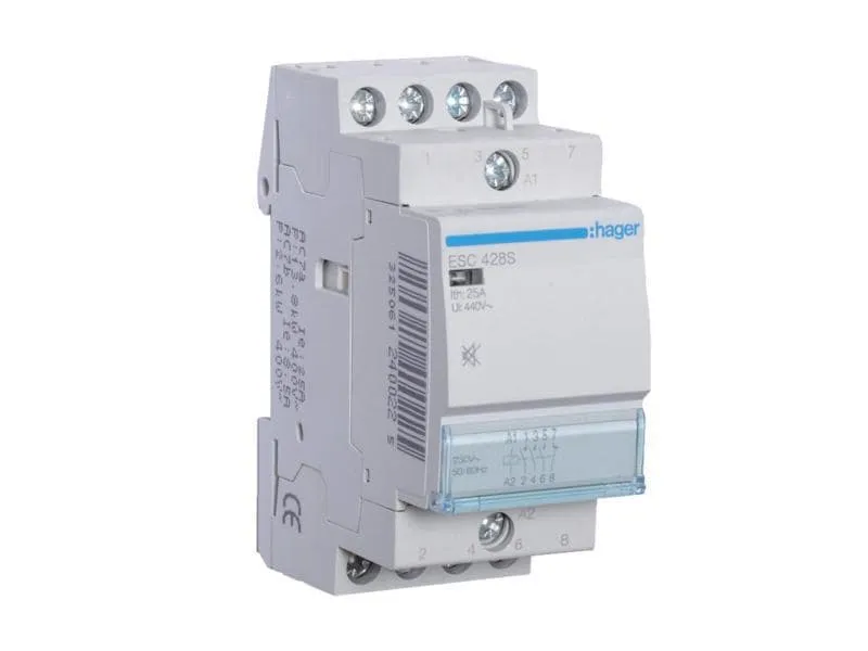 Hager Schütze 25A 3S + 1Ö 230 V brummfrei Hager Schütze 25A 3S + 1Ö 230 V brummfrei