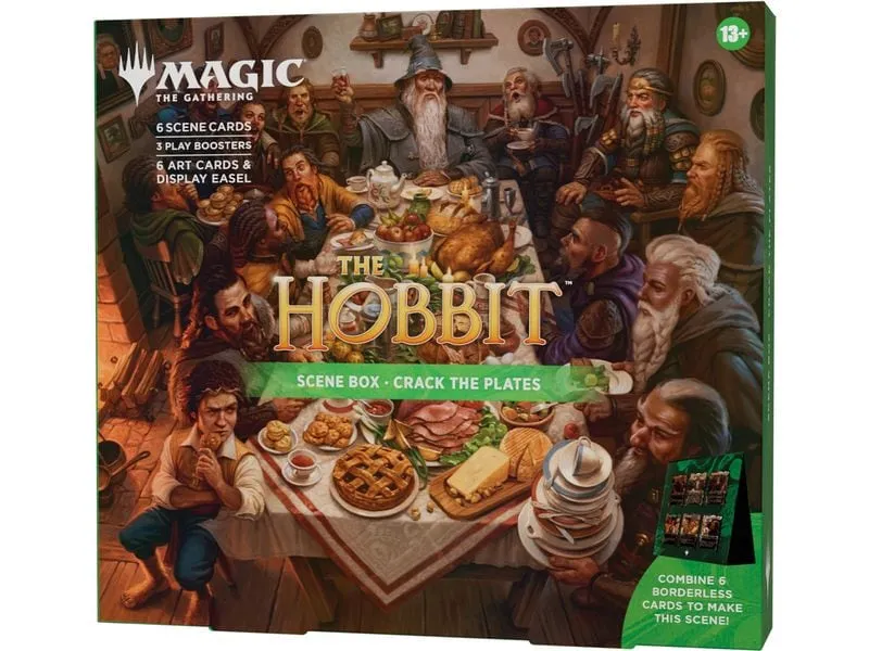 Magic: The Gathering The Hobbit Scene Box – Crack the Plates randlos Magic: The Gathering The Hobbit Scene Box – Crack the Plates randlos