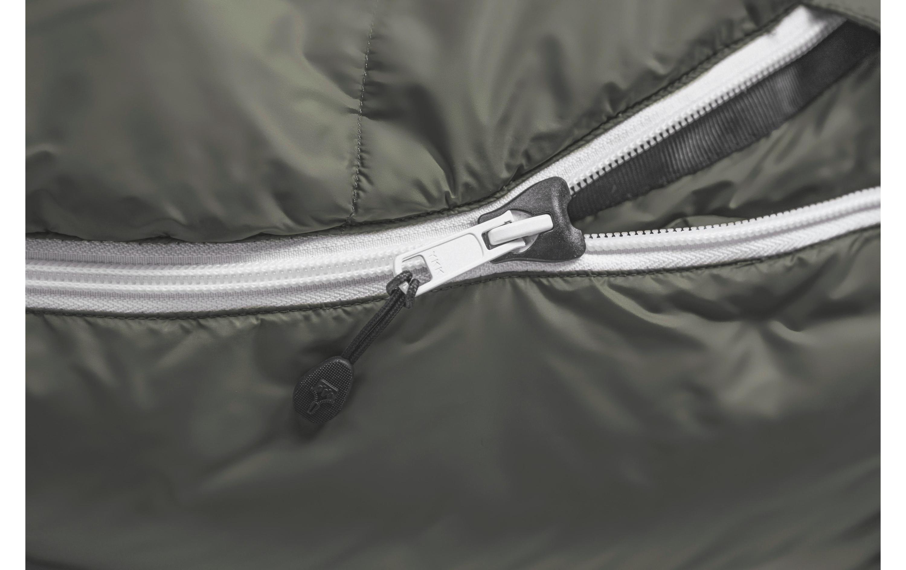 Grüezi Bag Schlafsack Biopod DownWool Summer Comfort Nylon, Deep Forest