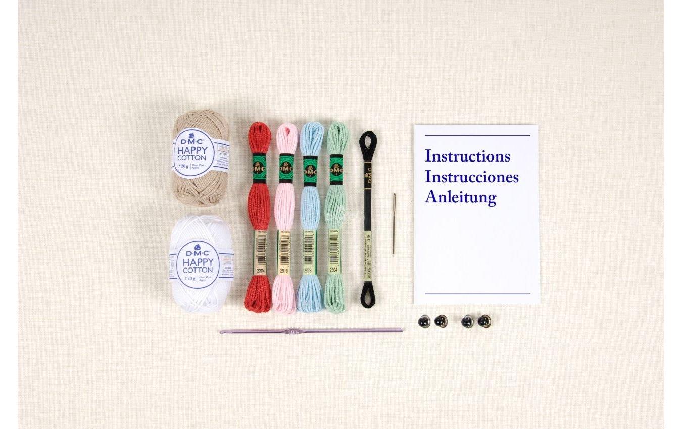 DMC Häkelset Amigurumi Very Cherry Cupcakes DMC Häkelset Amigurumi Very Cherry Cupcakes