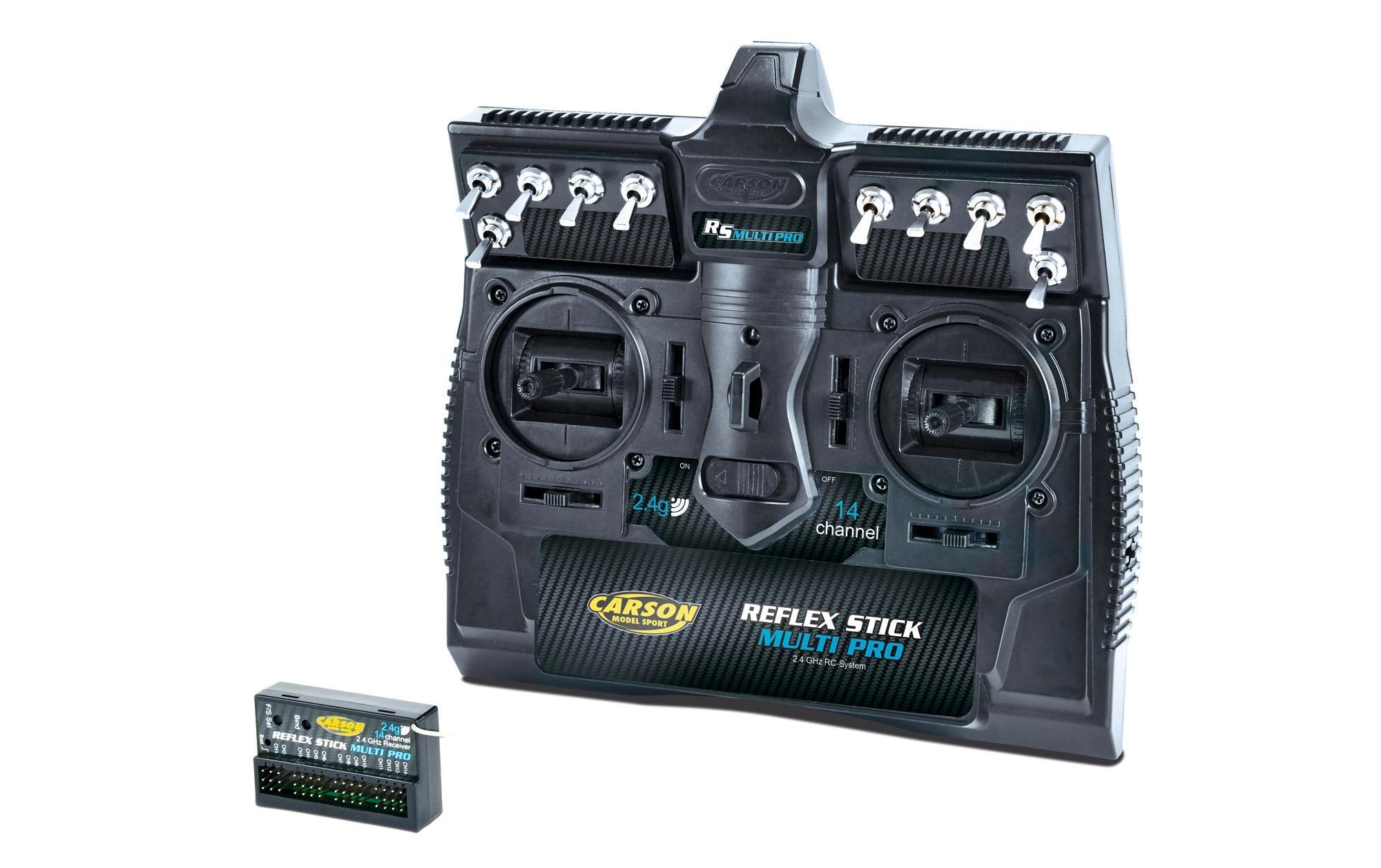 Carson Fernsteuerung Reflex Stick Multi Pro 14-Kanal mit Empfänger