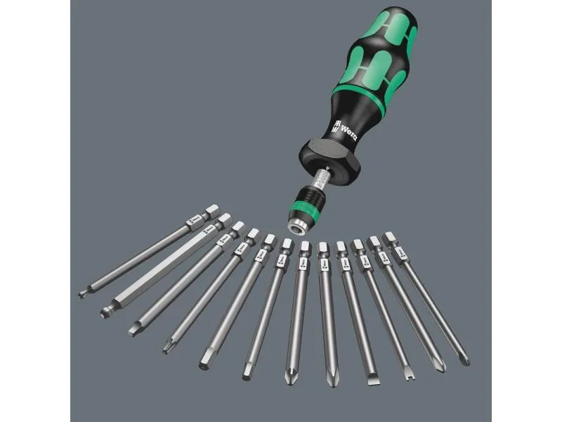 Wera Werkzeug-Etui Kraftform Kompakt 60 Torque 17-teilig Wera Werkzeug-Etui Kraftform Kompakt 60 Torque 17-teilig