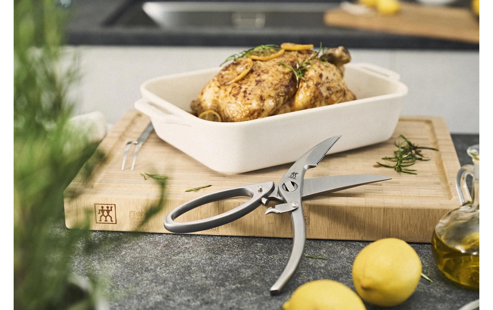 Zwilling Geflügelschere mit Aushebenagel Edelstahl