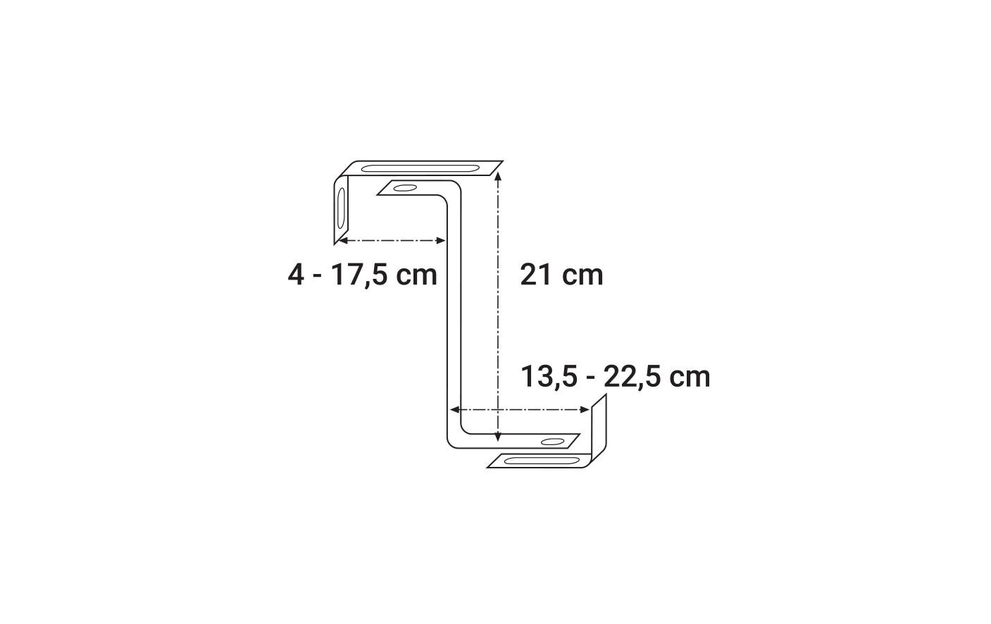 ALBA-KRAPF Balkonkistenträger Graphit ALBA-KRAPF Balkonkistenträger Graphit