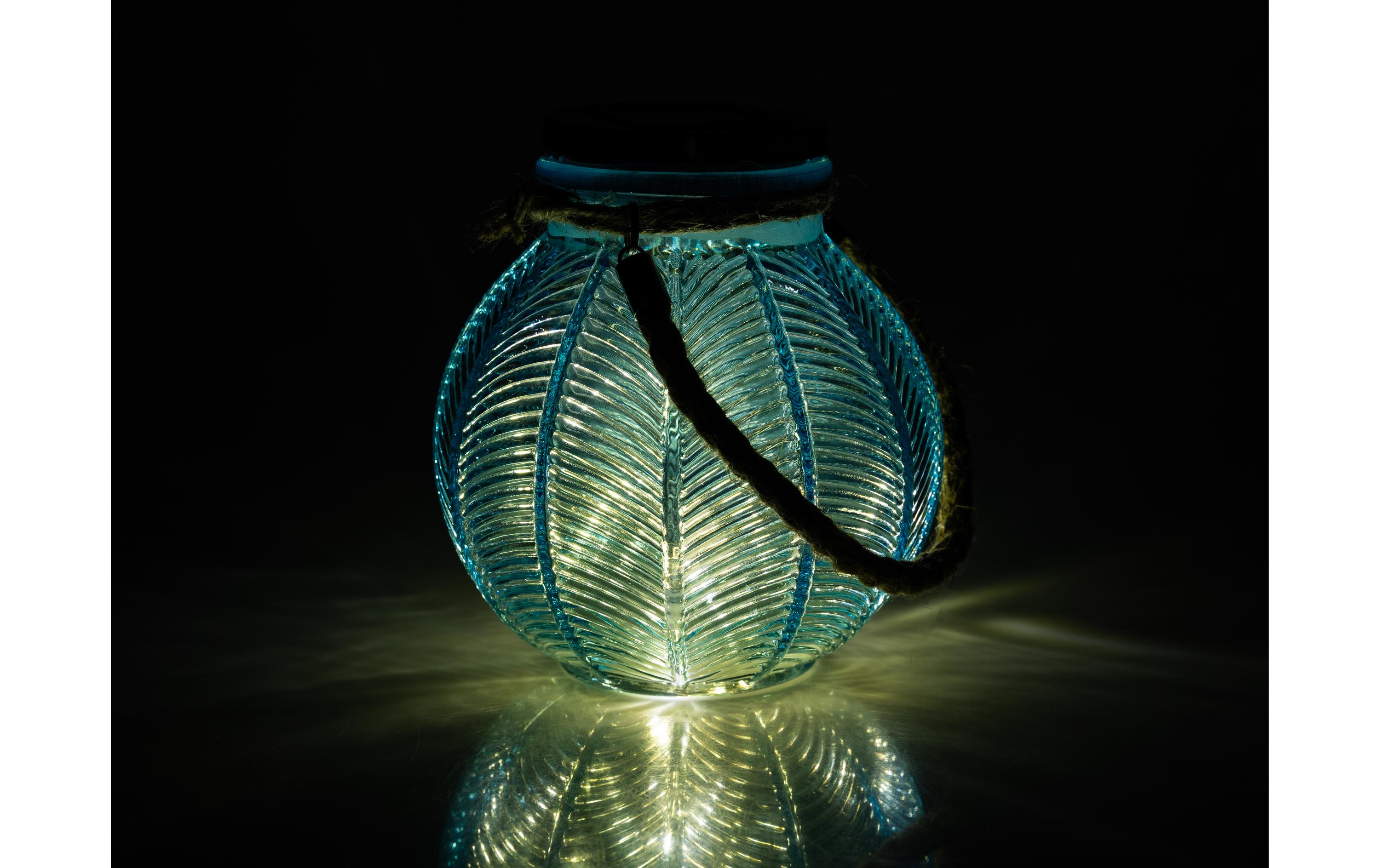 COCON Solar-Gartenleuchte, Blau