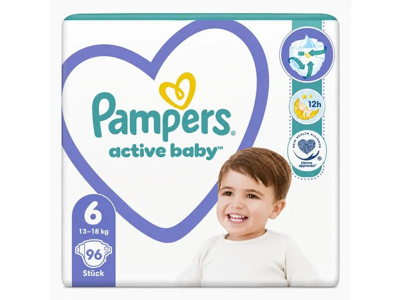 Pampers Pampers Active Baby Windeln Gr. 6 Grösse 6