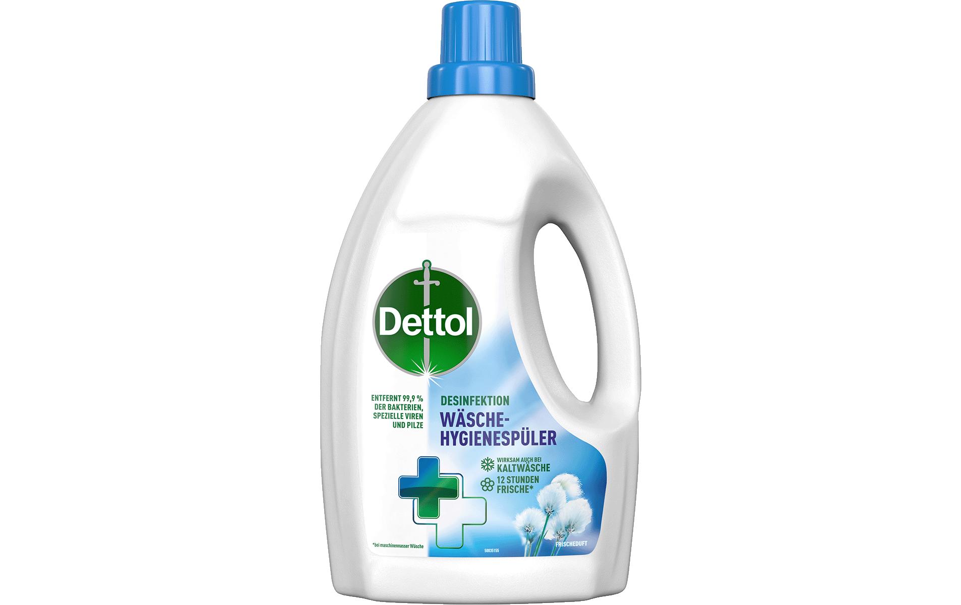 Dettol Flüssigwaschmittel Desinfektion Wäsche-Hygienespüler 1.5 l Dettol Flüssigwaschmittel Desinfektion Wäsche-Hygienespüler 1.5 l