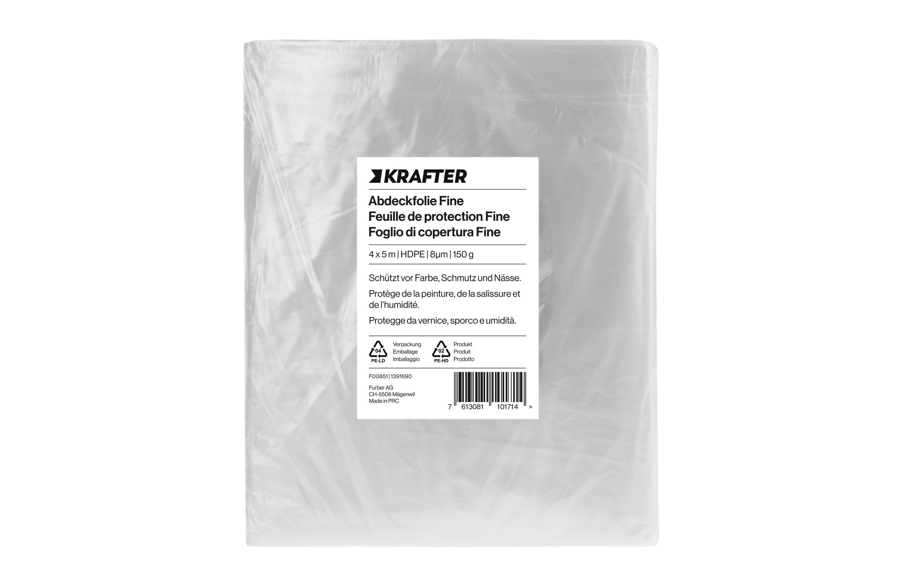 Krafter Abdeckfolie Fine 20 m² Krafter Abdeckfolie Fine 20 m²
