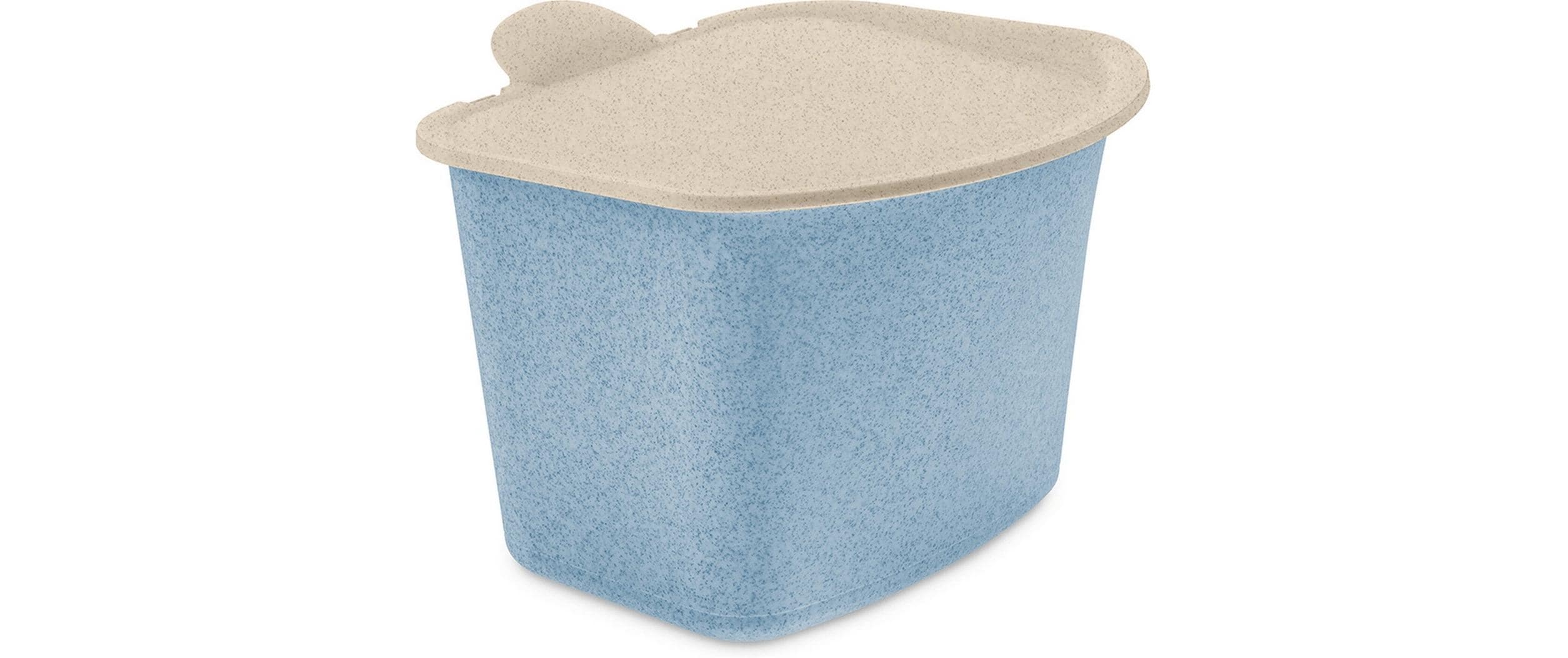 Koziol Recyclingeimer Bibo 3 l, Flower Blue