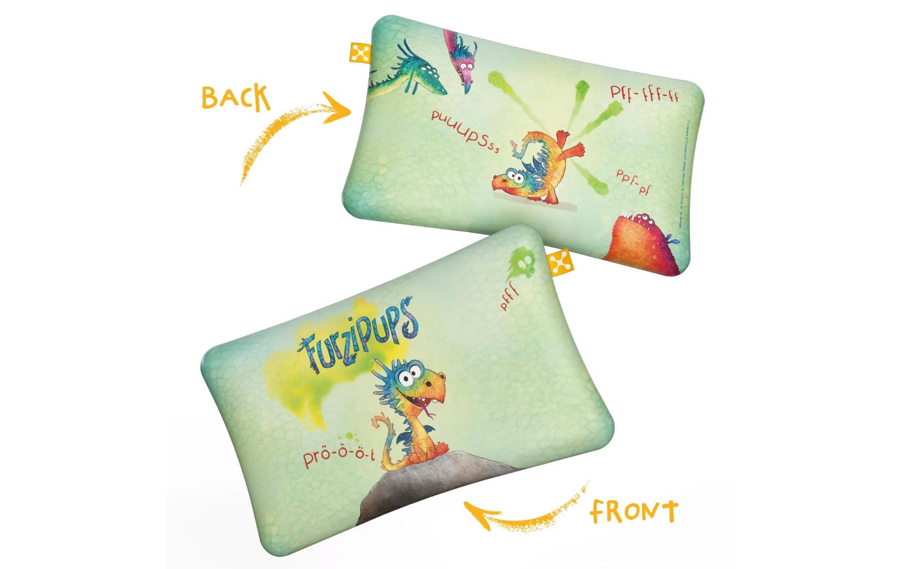 Smartsleep Kinder Kopfkissenbezug Comfort Furzipups 50 x 32 cm