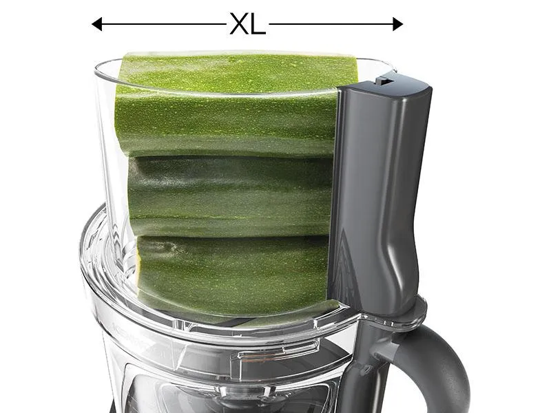 Kenwood Food Processor MultiPro XL Weigh+ FDM72.990SS, Grau/Silber Kenwood Food Processor MultiPro XL Weigh+ FDM72.990SS, Grau/Silber