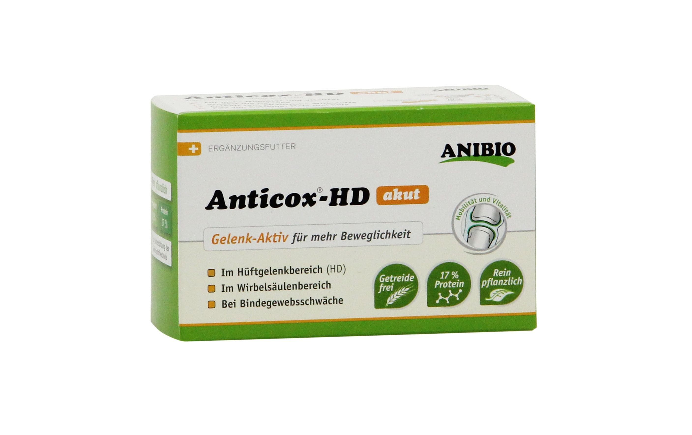 Anibio Anticox-HD akut für Hunde und Katzen, 50 Kapseln Anibio Anticox-HD akut für Hunde und Katzen, 50 Kapseln