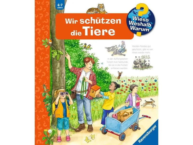 Ravensburger Kinder-Sachbuch WWW: Wir schützen die Tiere Ravensburger Kinder-Sachbuch WWW: Wir schützen die Tiere