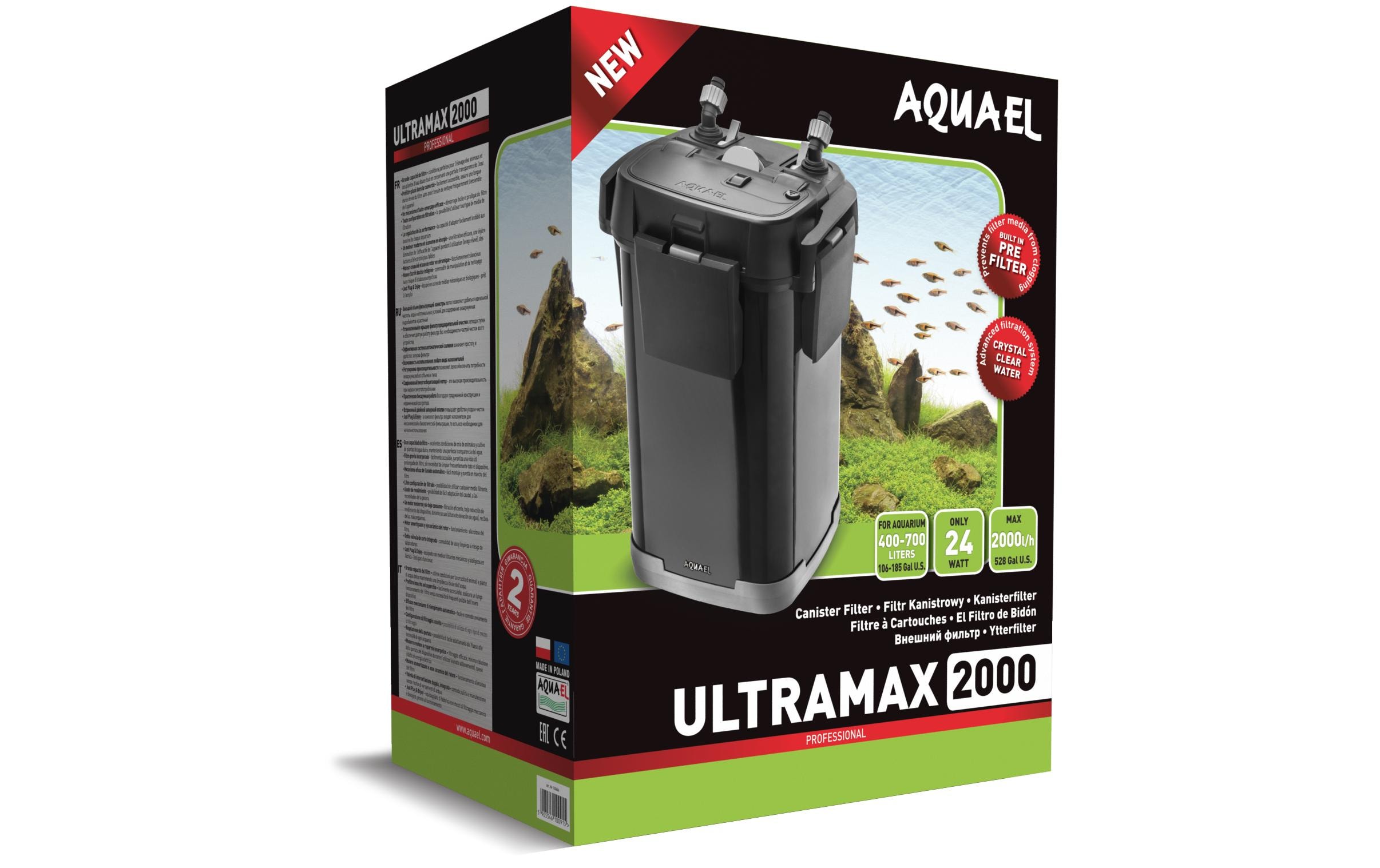 Aquael Aussenfilter Ultramax 2000