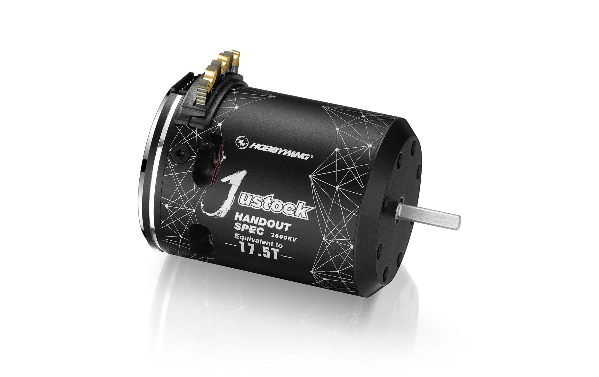 Hobbywing Brushless Sensored Motor Xerun Justock 17.5T Handout Hobbywing Brushless Sensored Motor Xerun Justock 17.5T Handout